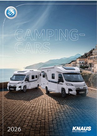 Couverture : Knaus camping-cars 2025-2026