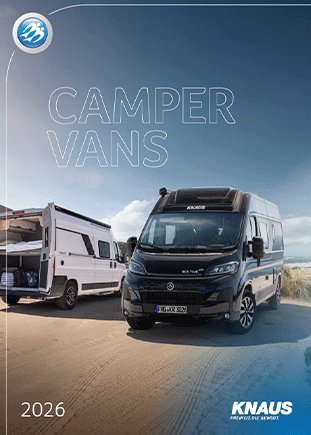 Couverture : Knaus camper vans 2025-2026