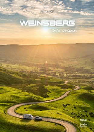 Couverture : Weinsberg caravanes 2025-2026